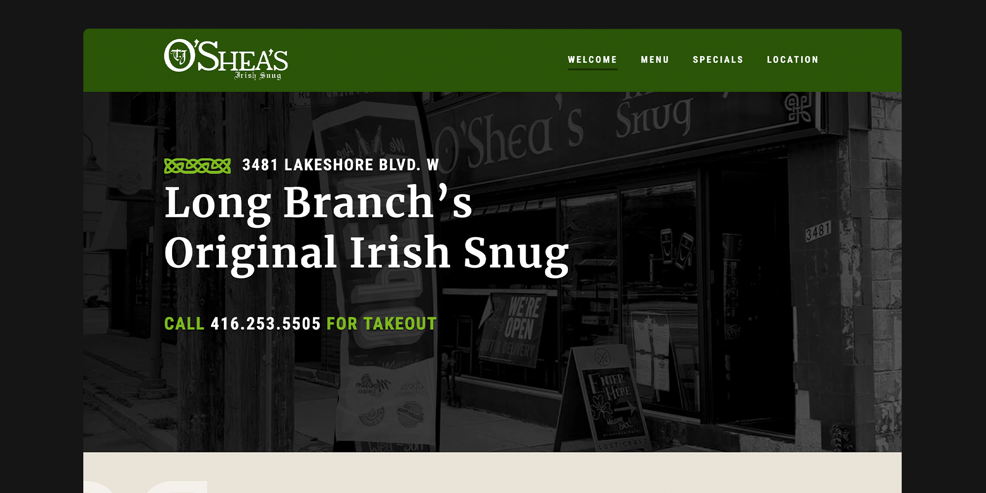 Oshea's Irish Snug